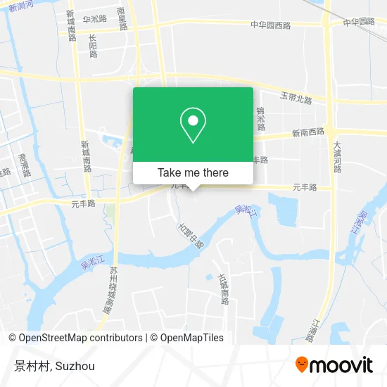 景村村 map