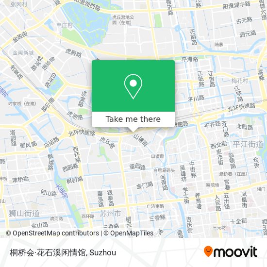 桐桥会·花石溪闲情馆 map