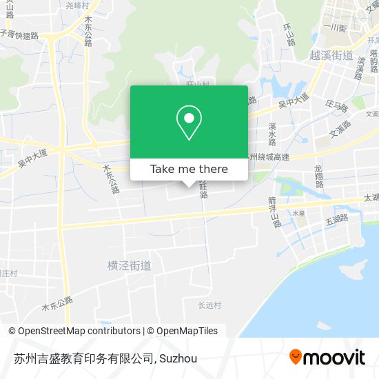 苏州吉盛教育印务有限公司 map