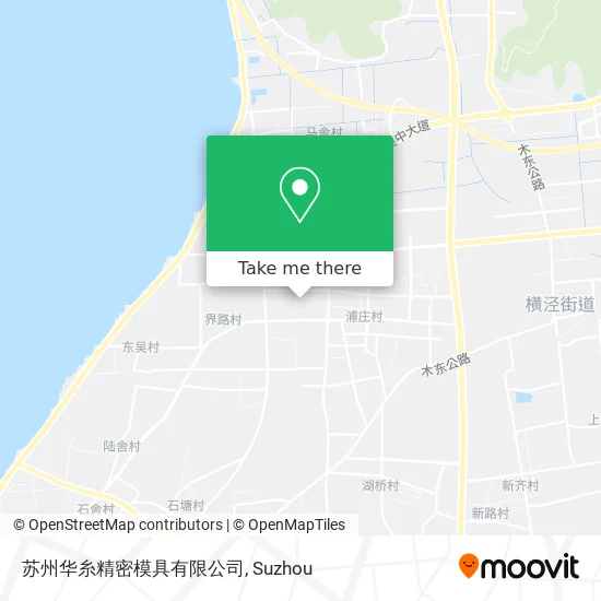 苏州华糸精密模具有限公司 map