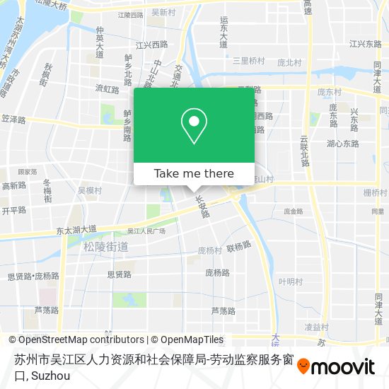 苏州市吴江区人力资源和社会保障局-劳动监察服务窗口 map