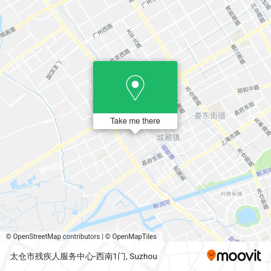 太仓市残疾人服务中心-西南1门 map
