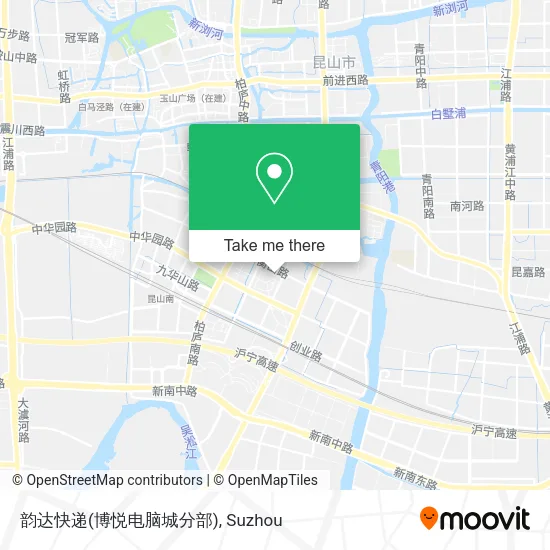 韵达快递(博悦电脑城分部) map