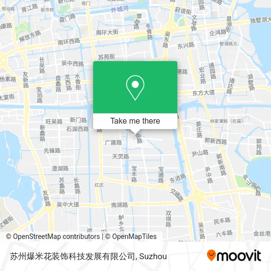 苏州爆米花装饰科技发展有限公司 map