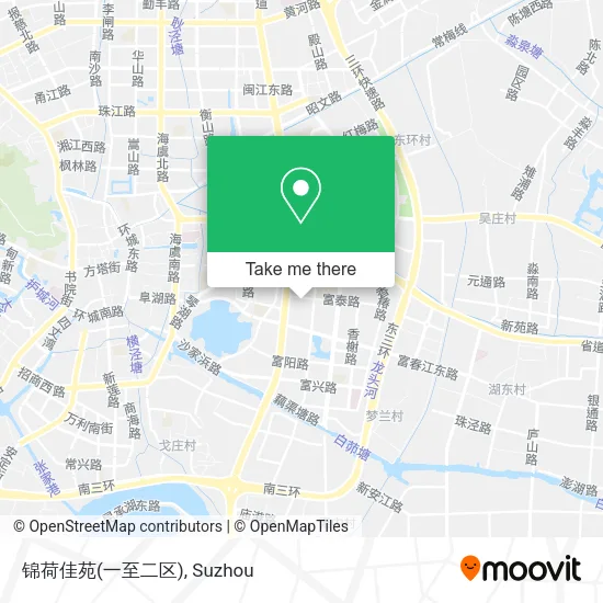 锦荷佳苑(一至二区) map