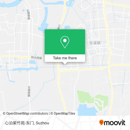 心泊紫竹苑-东门 map