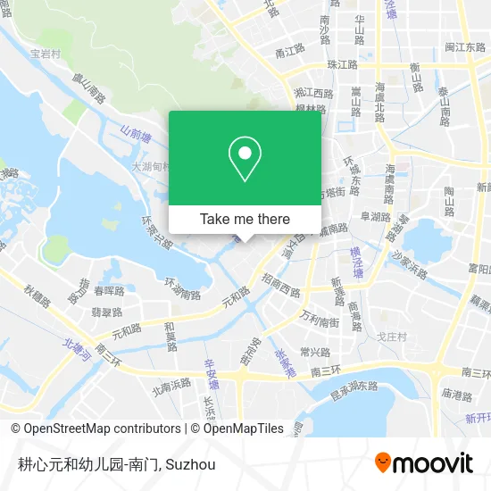 耕心元和幼儿园-南门 map