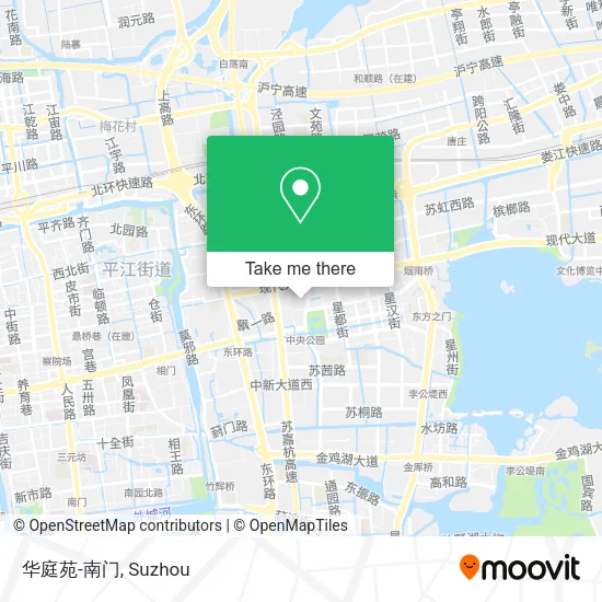 华庭苑-南门 map