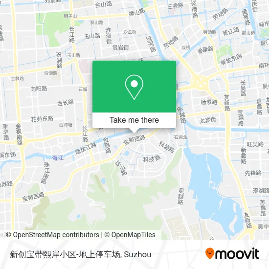 新创宝带熙岸小区-地上停车场 map