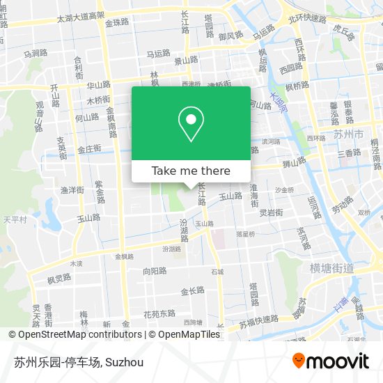 苏州乐园-停车场 map