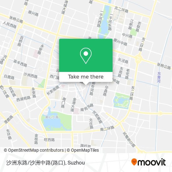 沙洲东路/沙洲中路(路口) map