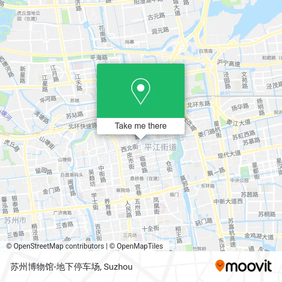 苏州博物馆-地下停车场 map