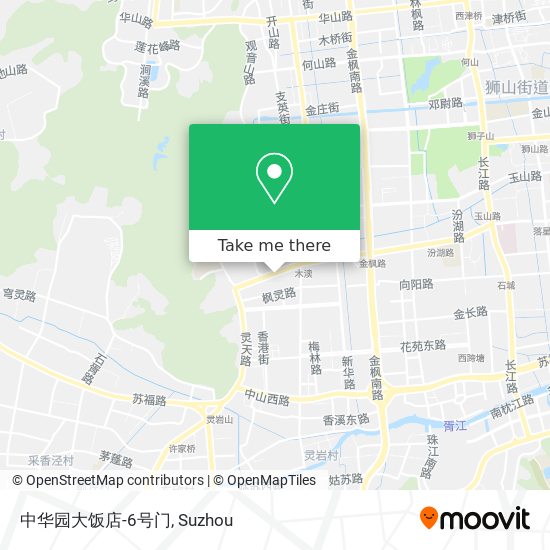 中华园大饭店-6号门 map