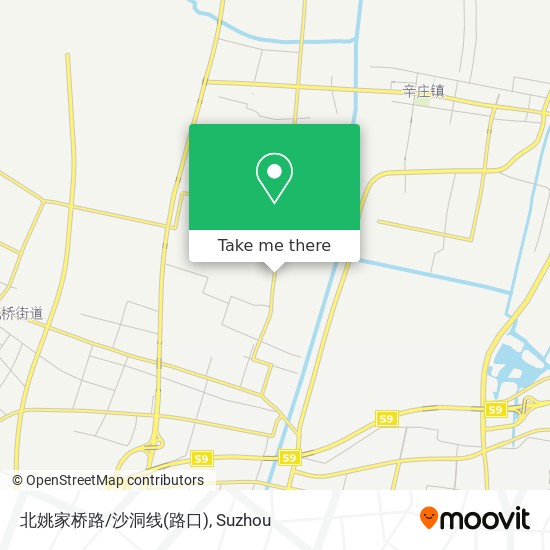 北姚家桥路/沙洞线(路口) map