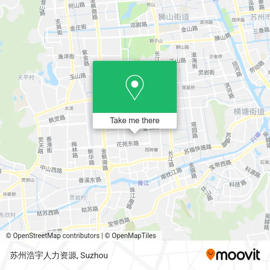 苏州浩宇人力资源 map