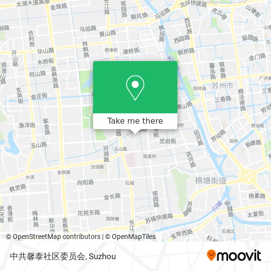 中共馨泰社区委员会 map