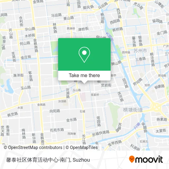 馨泰社区体育活动中心-南门 map