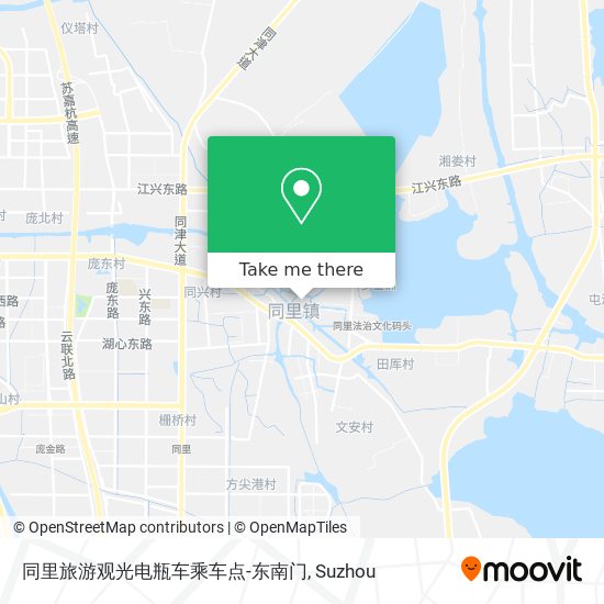 同里旅游观光电瓶车乘车点-东南门 map