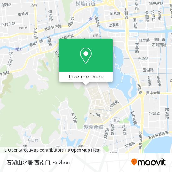 石湖山水居-西南门 map