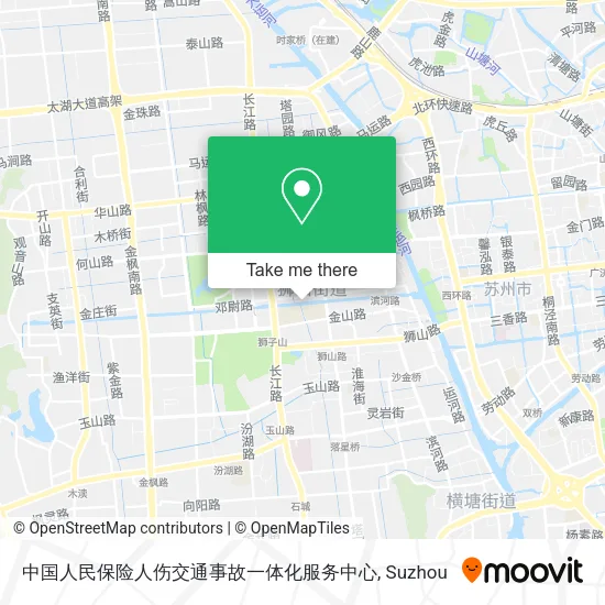 中国人民保险人伤交通事故一体化服务中心 map