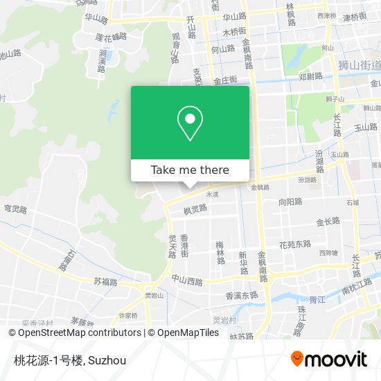 桃花源-1号楼 map
