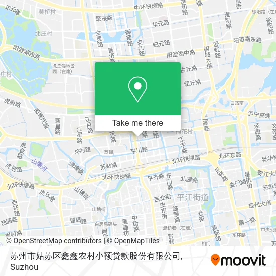 苏州市姑苏区鑫鑫农村小额贷款股份有限公司 map