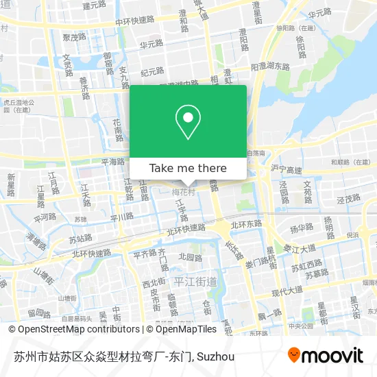 苏州市姑苏区众焱型材拉弯厂-东门 map