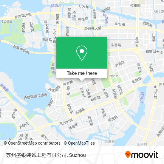 苏州盛银装饰工程有限公司 map