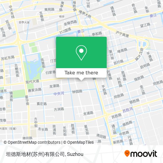 坦德斯地材(苏州)有限公司 map