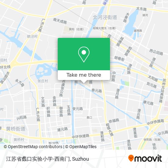 江苏省蠡口实验小学-西南门 map