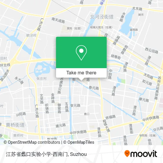 江苏省蠡口实验小学-西南门 map