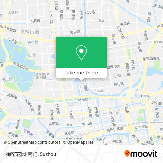 御窑花园-南门 map
