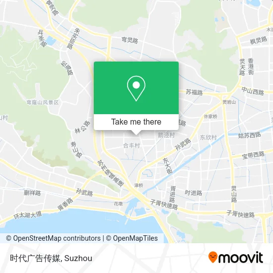 时代广告传媒 map
