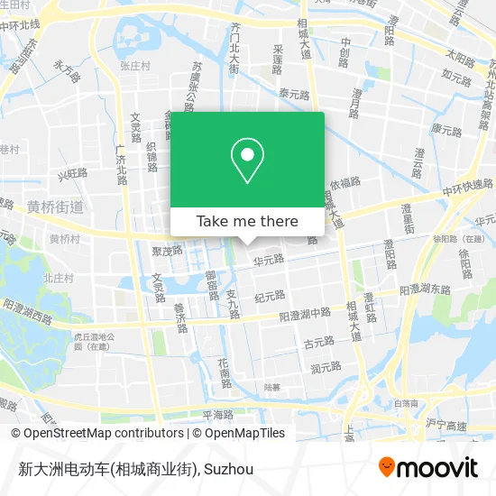 新大洲电动车(相城商业街) map