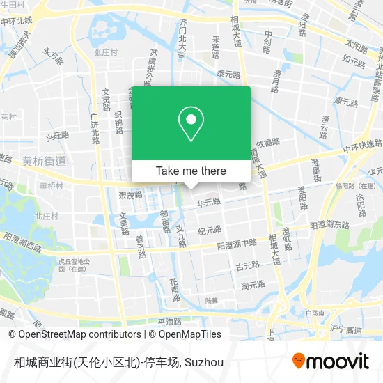 相城商业街(天伦小区北)-停车场 map