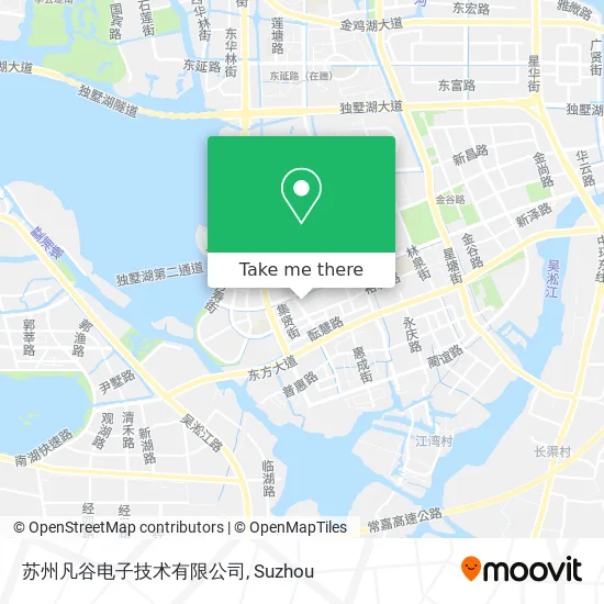 苏州凡谷电子技术有限公司 map