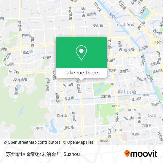 苏州新区金狮粉末治金厂 map