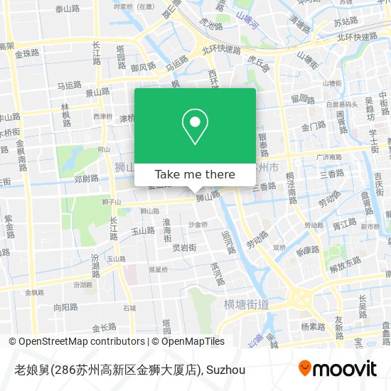 老娘舅(286苏州高新区金狮大厦店) map
