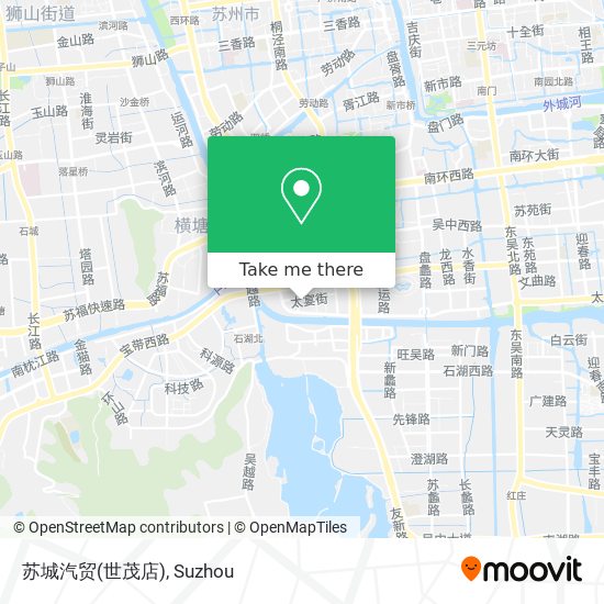 苏城汽贸(世茂店) map