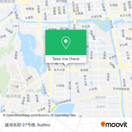 越湖名邸-27号楼 map