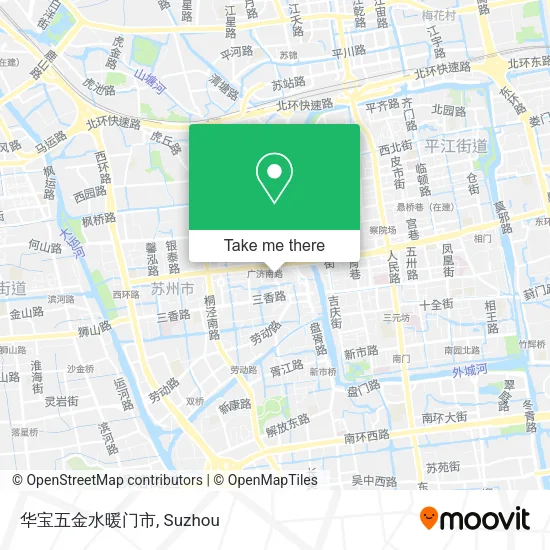 华宝五金水暖门市 map