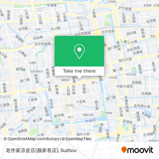 老佟家凉皮店(颜家巷店) map