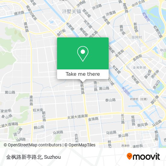 金枫路新亭路北 map