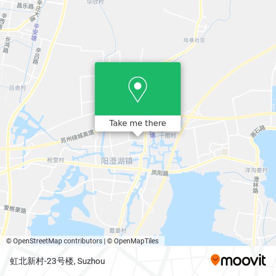 虹北新村-23号楼 map