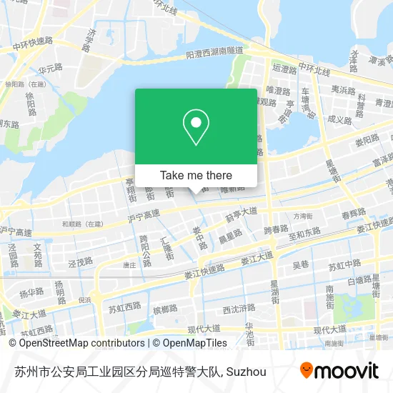 苏州市公安局工业园区分局巡特警大队 map
