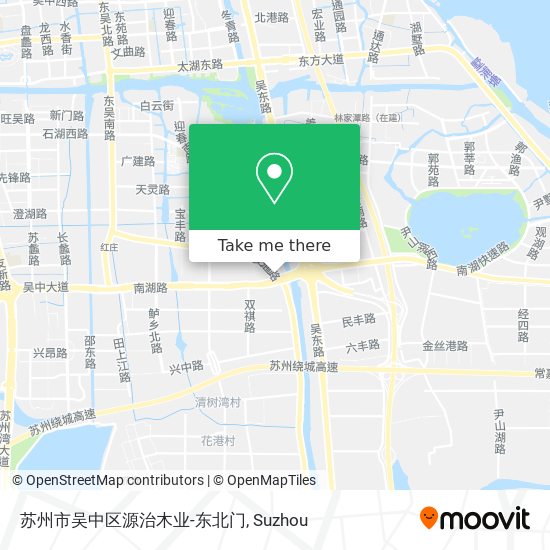 苏州市吴中区源治木业-东北门 map