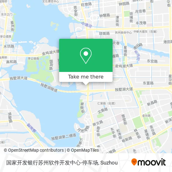 国家开发银行苏州软件开发中心-停车场 map