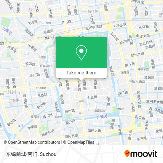 东锦商城-南门 map