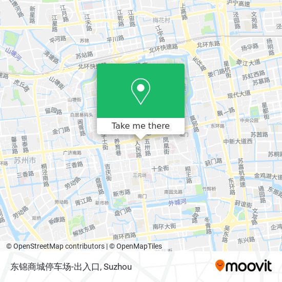 东锦商城停车场-出入口 map