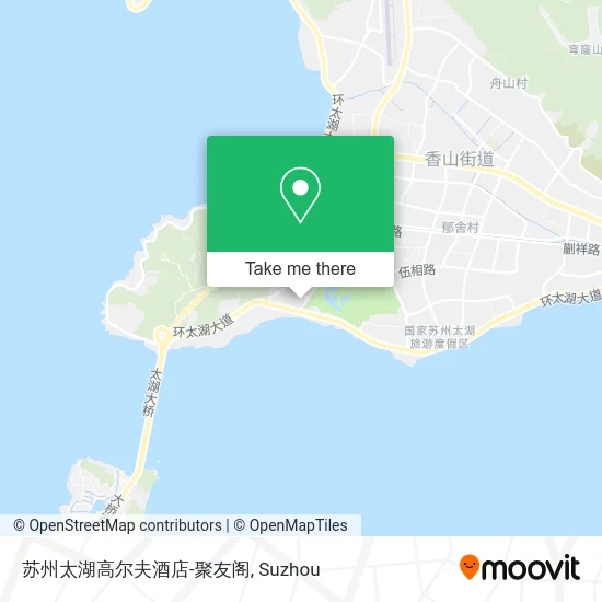 苏州太湖高尔夫酒店-聚友阁 map